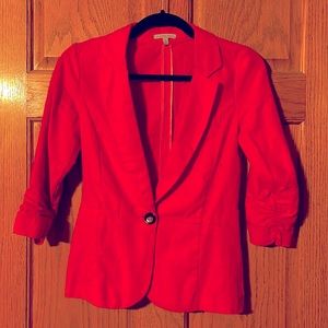 Charlotte Russe XS hot pink jacket blazer